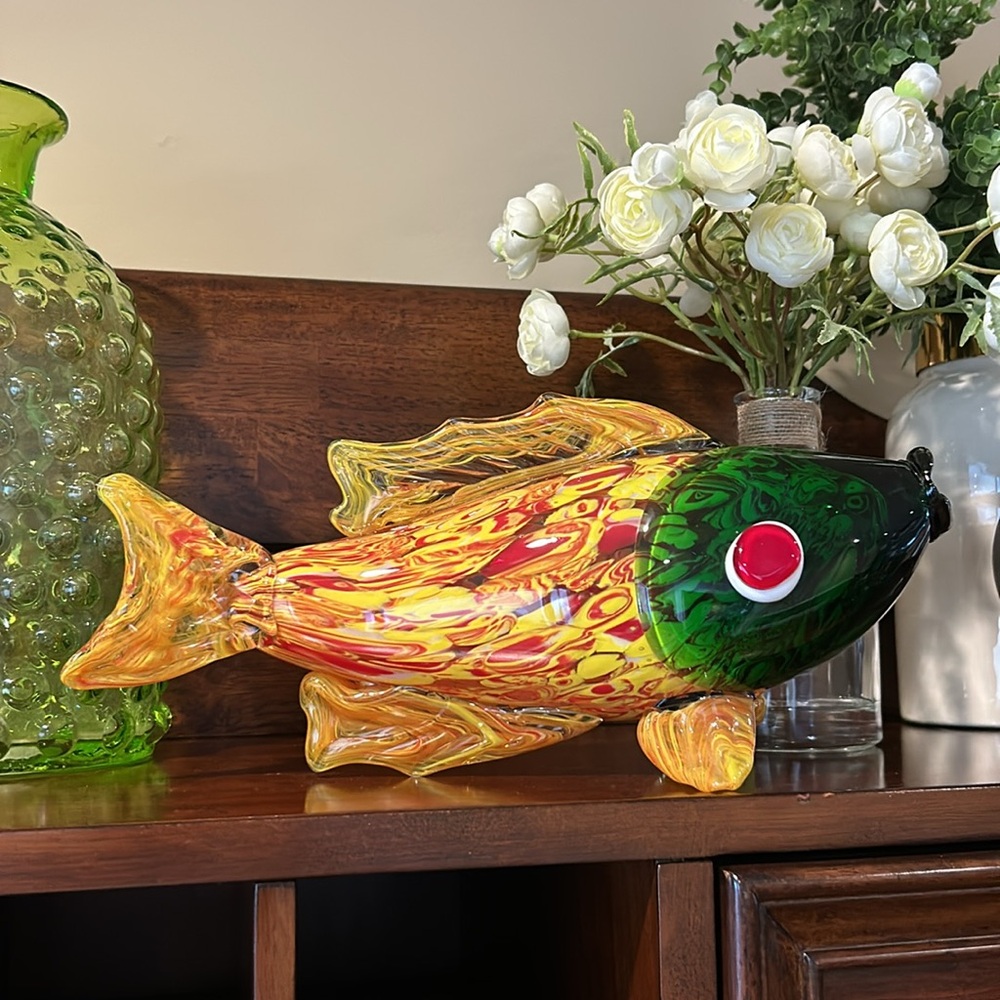 Glass Fish. Murano Style Glass - Picture 17 of 17